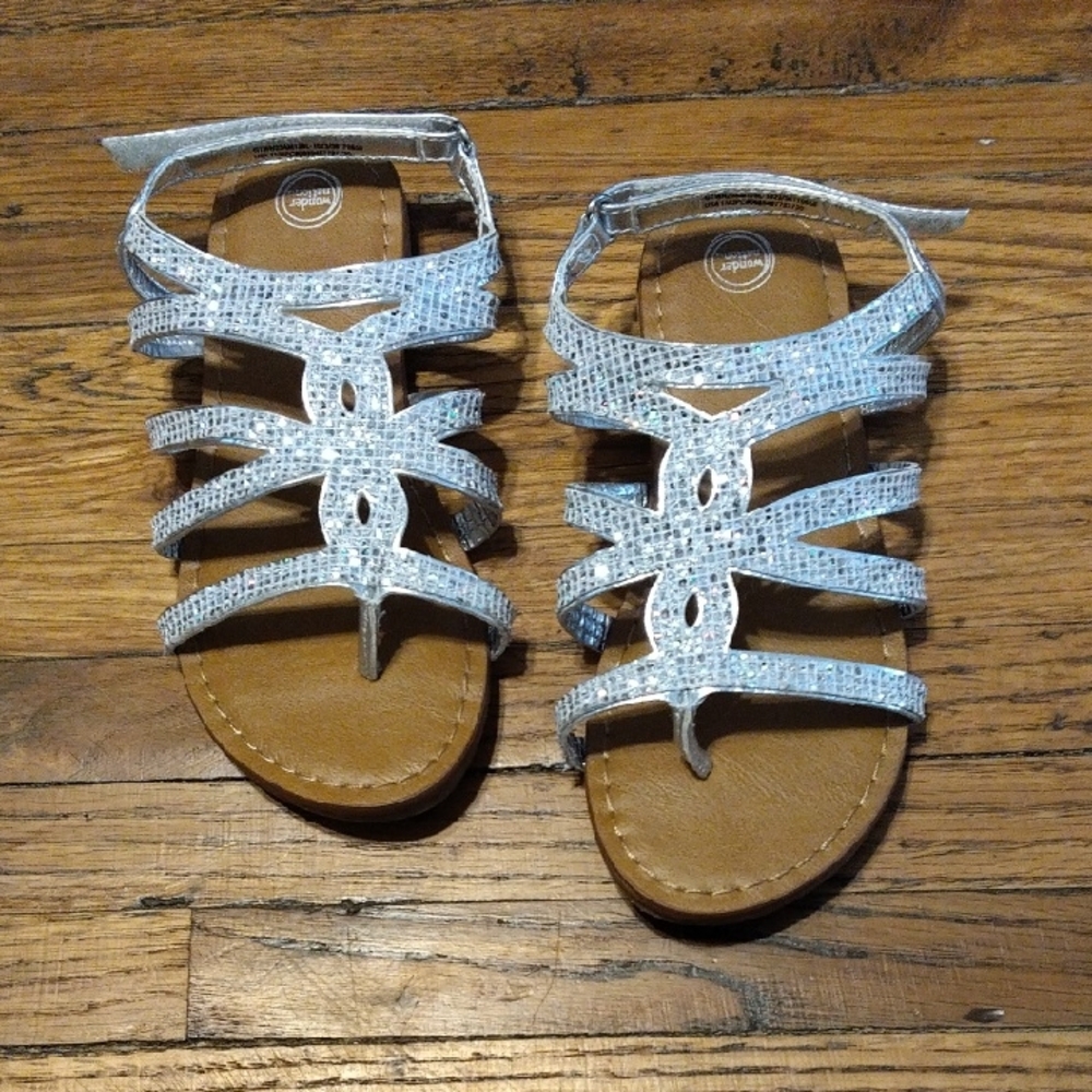 White Strappy Sandals